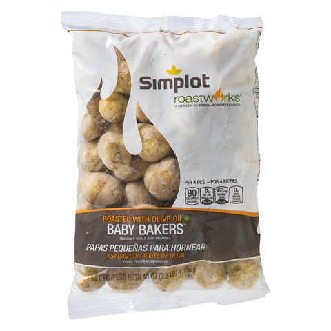Potato Whole Mini Skin On Seasoned Ckd