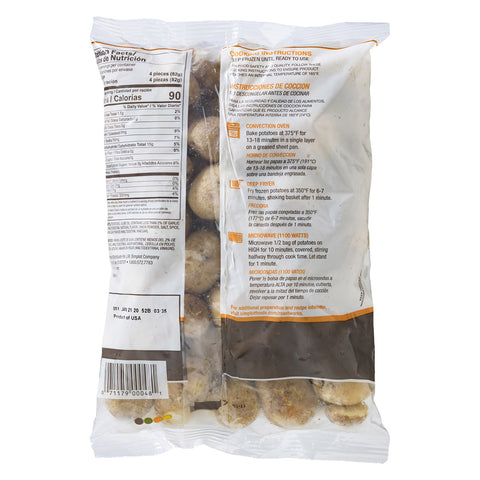 Potato Whole Mini Skin On Seasoned Ckd