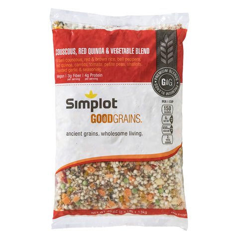 Simplot Good Grains™ COUSCOUS PEARL & RED GRAINS