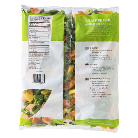 Simplot Culinary Select® VEGETABLE BLEND SONOMA