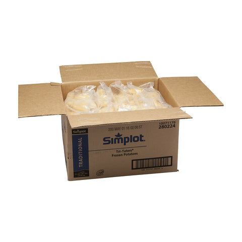Simplot Triangular Taters, 5 Pound -- 6 per case.