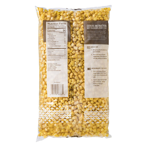 Simplot Simply Sweet Cut Corn - 20 lb. bag, 1 bag per case