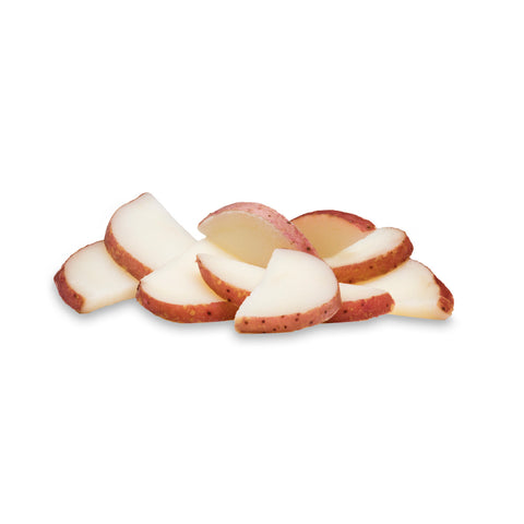 Simplot Redskin Potato Half Slices - 5 lb. package, 4 packages per case
