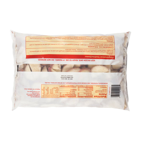 Simplot Redskin Potato Half Slices - 5 lb. package, 4 packages per case