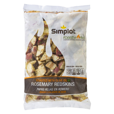 Simplot RoastWorks Rosemary Roasted Redskin Potato, 2.5 Pound -- 6 per case.