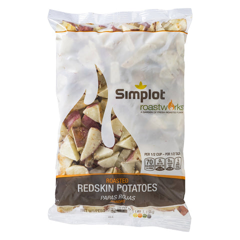 RoastWorks Roasted Unseasoned Redskins Potato, 2.5 Pound -- 6 per case.