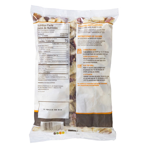 RoastWorks Roasted Unseasoned Redskins Potato, 2.5 Pound -- 6 per case.