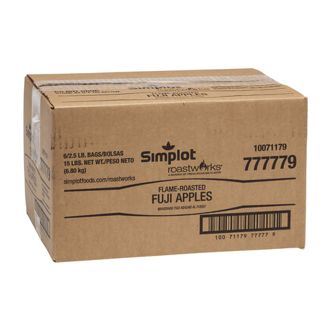 Simplot RoastWorks Flame Roasted Fuji Apple, 2.5 Pound -- 6 per case.