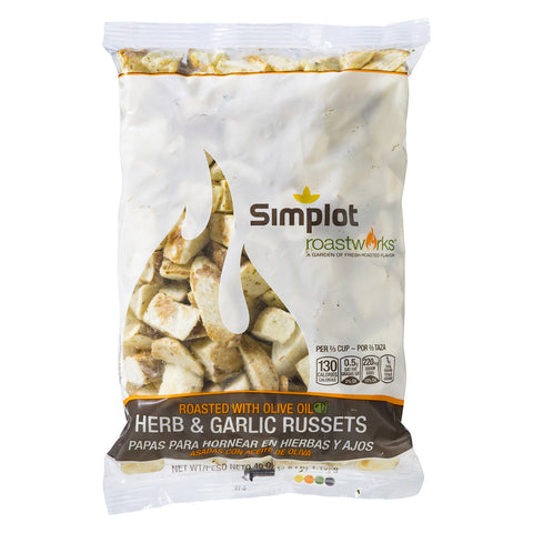 Simplot Roastworks® POTATO RUSSET ROASTED HERB & GARLIC