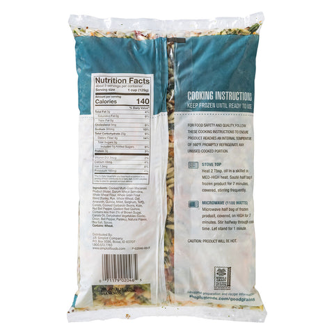 UpSides Nine Grain Orzo and Spinach Blend, 2.5 Pound -- 6 per case.