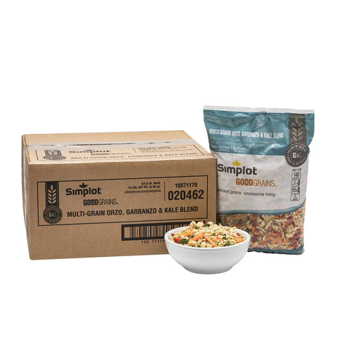 UpSides Nine Grain Orzo and Spinach Blend, 2.5 Pound -- 6 per case.