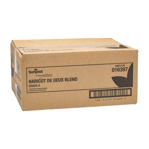 Culinary Select Haricot Blend De Deux - 2.5 lb. package, 6 packages per case
