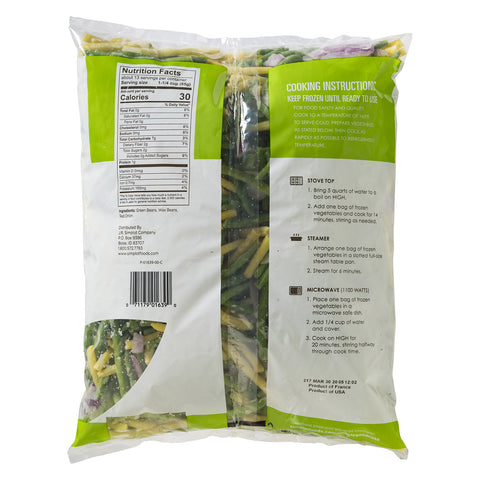 Culinary Select Haricot Blend De Deux - 2.5 lb. package, 6 packages per case