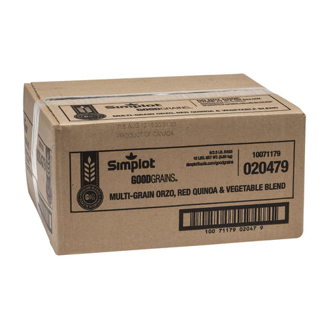 Simplot Good Grains™ VEGETABLE BLEND PASTA ORZO & GRAINS