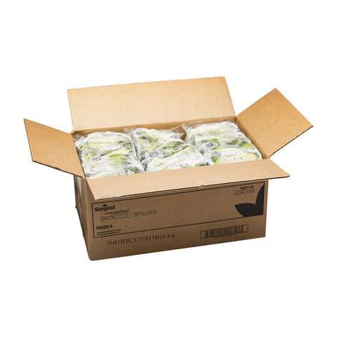 Simplot Broccoli Spears - 2 lb. packages, 12 packages per case
