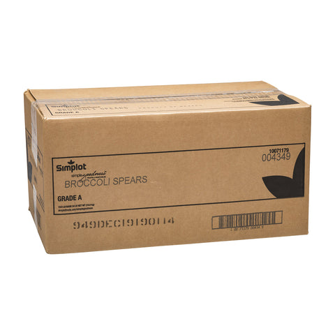 Simplot Broccoli Spears - 2 lb. packages, 12 packages per case