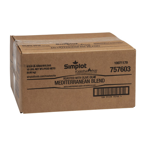 Roast Works Flame Roasted Mediterranean Vegetables Blend - 2.5 lb. packager, 6 packages per case