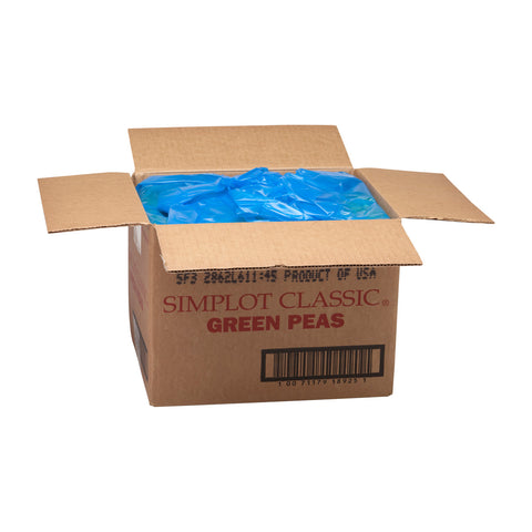 Simplot Peas - 20 lb. package, 1 package per case