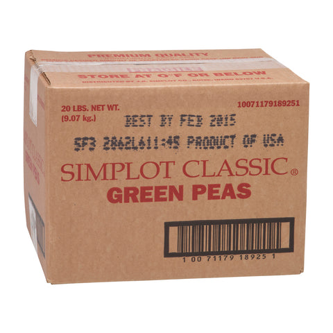 Garden Fresh PEAS GREEN IQF