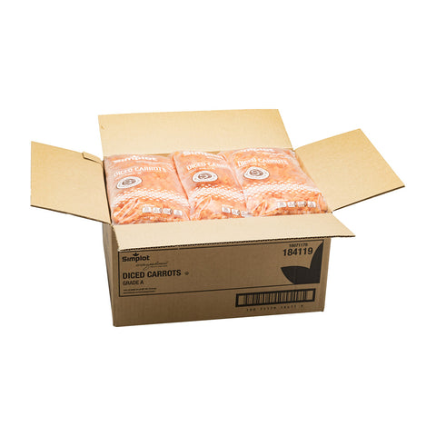 Simplot Diced Carrot, 32 Ounce -- 12 per case