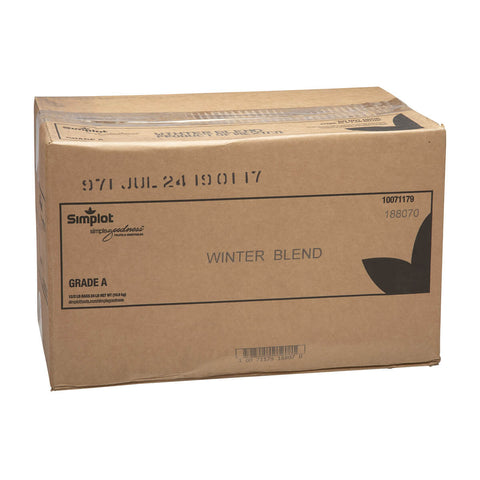 Simplot Winter Vegetable Blend - 32 oz. package, 12 packages per case