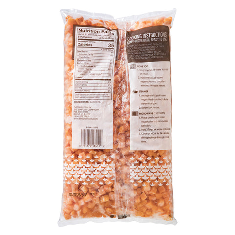 Simplot Diced Carrot, 32 Ounce -- 12 per case