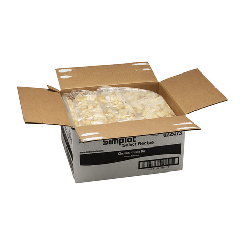 Select Recipe Frozen Potato Chunks, 6 Pound -- 6 per case.