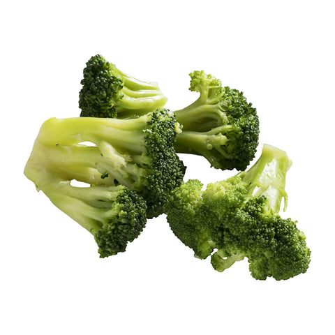 Simplot Broccoli Florets - 2 lb. poly wrap packages, 12 packages per case.