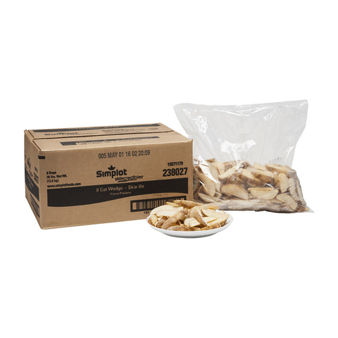 Simplot Skincredibles® POTATO FRIES 8-CUT WEDGE SKIN-ON