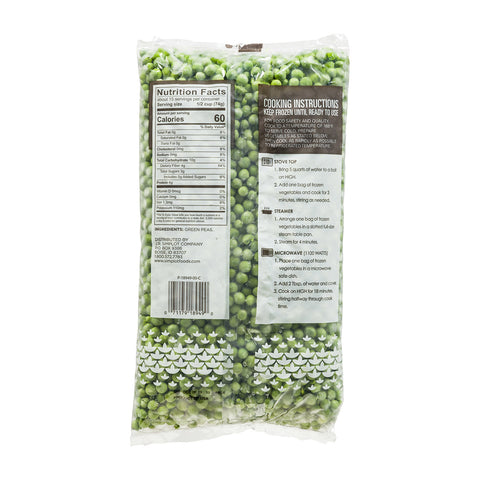USDA USDA PEA GRN NO SALT ADDED FANCY FROZEN