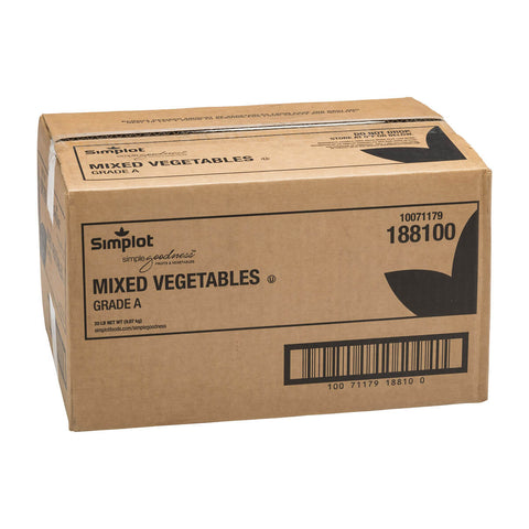 Simplot 5 Way Mixed Vegetable Blend, 20 Pound