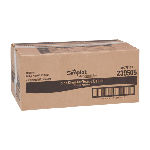 Simplot Skincredibles® POTATO TWICED BAKED CHEDDAR