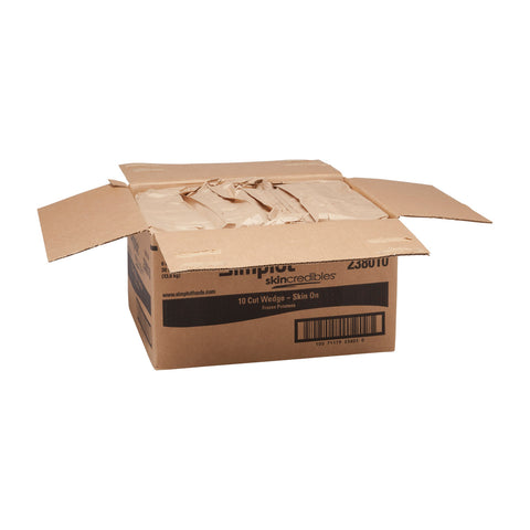 USDA POTATO FRIES 10-CUT WEDGE SKIN-ON CNS