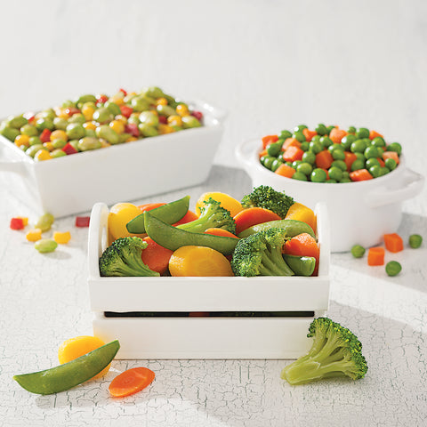 Culinary Select Edamame Succotash - 2.5 lb. package, 6 packages per case
