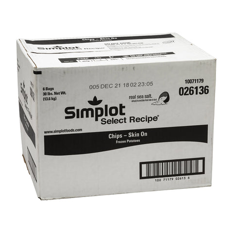 Simplot Select Recipe Chips, 5 Pound -- 6 per case.