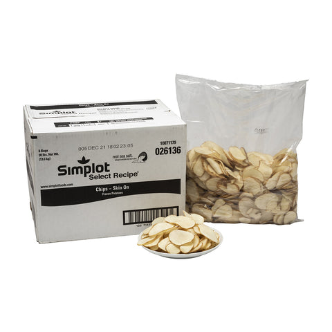Simplot Select Recipe Chips, 5 Pound -- 6 per case.