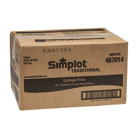 Simplot Traditional Cottage Fries, 5 pound -- 6 per case