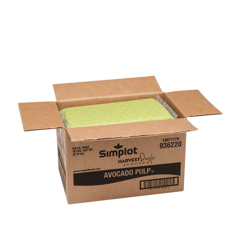Simplot Supreme Avocado Pulp, 3 Pound -- 6 per case.