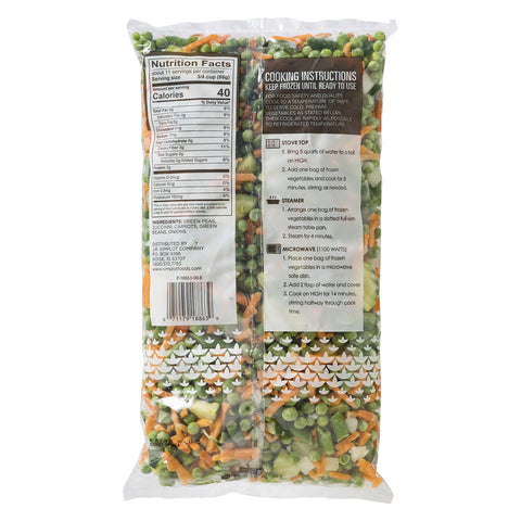Simplot Scandinavian Vegetable Blend, 32 Ounce Package -- 12 packages per case