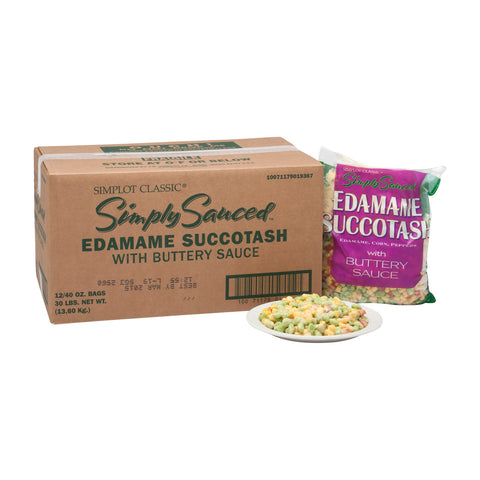 Simplot Classic Vegetables® EDAMAME SUCCOTASH W/ BUTTERY SAUCE