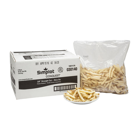 Conquest Skin On Potato Fries, 5 Pound -- 6 per case