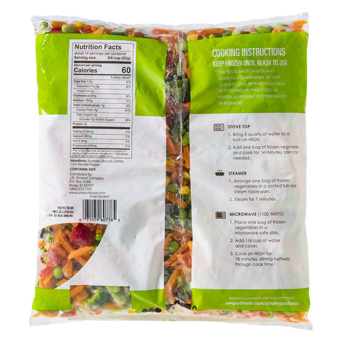 Simplot Culinary Select Kyoto Vegetable Blend, 2.5 Pound -- 6 per case.