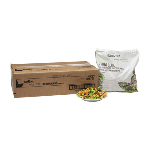 Simplot Culinary Select Kyoto Vegetable Blend, 2.5 Pound -- 6 per case.