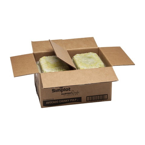 Simplot Harvest Fresh Avocados™ AVOCADO PULP CHUNKY FZ