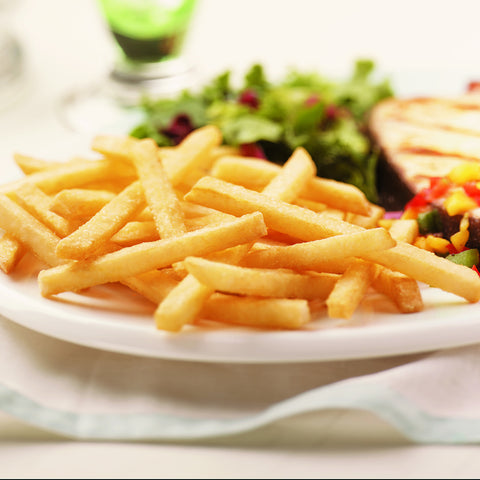 Infinity 5/16 x 3/8 inch Straight Cut Fries, 5 Pound -- 6 per case.