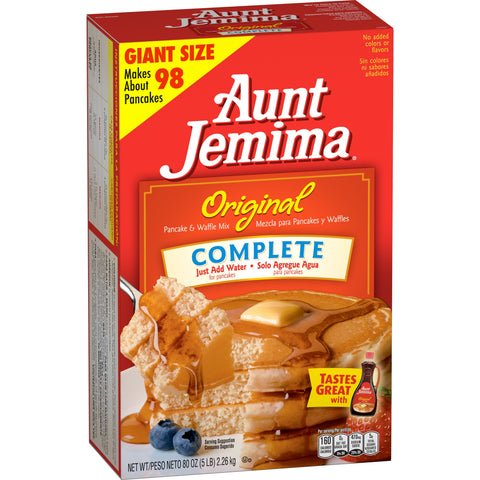 Aunt Jemima PANCAKE MIX COMPLETE