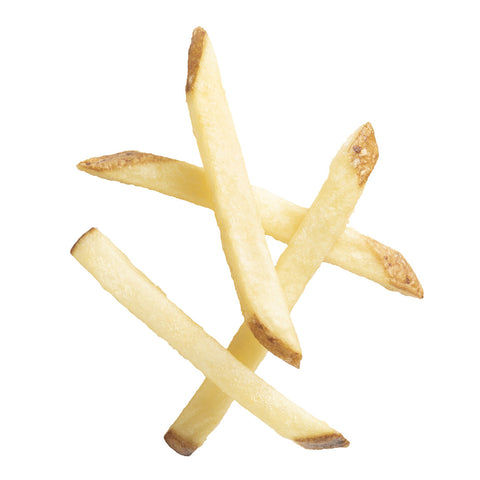 Conquest Delivery Plus Clear Coated Skin On Straight Cut Fries, 5 Pound -- 6 per case
