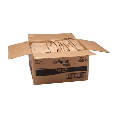Simplot POTATO FRIES 6-CUT WEDGE SEASONED KRUNCHY