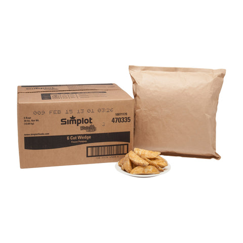 Simplot POTATO FRIES 6-CUT WEDGE SEASONED KRUNCHY
