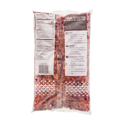 Simplot Classic Diced Red Pepper, 2 Pound -- 12 per case